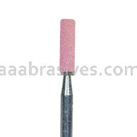 W-146, 1/8x1/2x1/8"sk, Mounted Point, Vitrified, PA/O