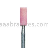 W-154, 3/16x1/2x1/8"sk, Mounted Point, Vitrified, PA/O