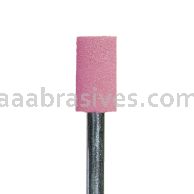 W-163, 1/4x1/2x1/8"sk, Mounted Point, Vitrified, PA/O