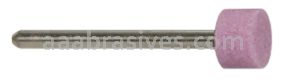W-174, 3/8x1/4x1/8"sk, Mounted Point, Vitrified, PA/O