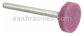 W-182, 1/2x1/8x1/8"sk, Mounted Point, Vitrified, PA/O