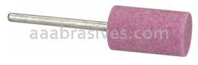 W-187, 1/2x1x1/8"sk, Mounted Point, Vitrified, PA/O