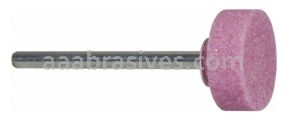 W-192, 5/8x1/4x1/8"sk, Mounted Point, Vitrified, PA/O