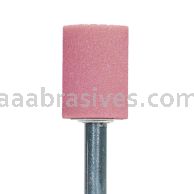 W-196, 5/8x1x1/8"sk, Mounted Point, Vitrified, PA/O