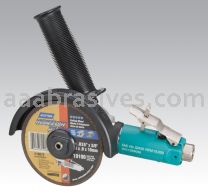 Dynabrade 52431 - 4" 7 Degree Offset Cut-Off Wheel Tool .7 hp, 20,000 RPM, Front Exhaust, 3/8-24 Spindle Thread