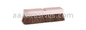 Weiler 44027 - 12" Deck Scrub Brush, Palmyra Fill - 012382440275