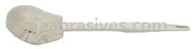 Weiler 75070 - Bowl Brush, White Plastic Fill - 012382750701