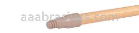 Weiler 75516 - 48" Perma-Flex Handle, Plastic Tip, 15/16" Diameter - 012382755164