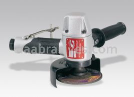 Dynabrade 50303 - 4-1/2"-5" Vertical Depressed Center Wheel Grinder 1.2 hp, 12,000 RPM, Side Exhaust, 5/8-11 Spindle Thread