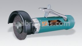 Dynabrade 52573 - 4" (102 mm) Dia. Straight-Line Cut-Off Wheel Tool 1 hp, 15,000 RPM, Rear Exhaust, 3/8"-24 Spindle Thread