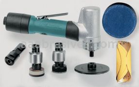 Dynabrade 51415 - 7 Degree Offset Mini-Dynorbital Random Orbital Sander Versatility Kit