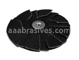 Standard Abrasives  S/C Overlap Disc 721925 1-1/4" x 8-32 x 2" 80 Grit