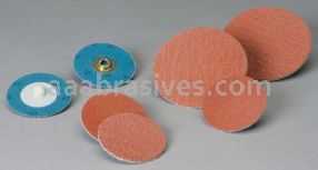 Standard Abrasives Quick Change 527616 4" 80 Grit TS Ceramic Pro 2 Ply Disc