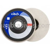 Cibo Abrasives 4-1/2 x 7/8 Type 27 Felt Disc