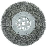 Weiler 01511 7" Maximum Density Crimped Wire Wheel .014" Steel Fill 5/8" Arbor Hole