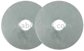 Weiler 03934 Nylox Steel Flanges 5-5/8" O.D. x 1-1/4" Arbor Hole