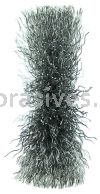 Weiler 15563 3" Small Diameter Crimped Wire Wheel .0118" Steel Fill 1/2"-3/8" Arbor Hole