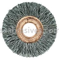 Weiler 15753 1-1/2" Small Diameter Crimped Wire Wheel .008" Steel Fill 1/2" Arbor Hole