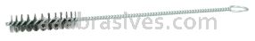 Weiler 21104 1/2" Hand Tube Brush .004" Stainless Steel Wire Fill 2" Brush Length