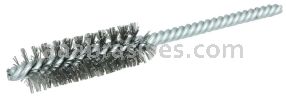 Weiler 21109 5/8" Power Tube Brush .008" Steel Wire Fill 2" Brush Length