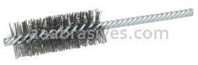 Weiler 21114V 1" Power tube Brush .006" Steel Wire Fill 2-1/2" Brush Length Vending Ready