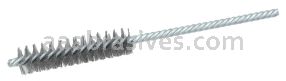 Weiler 21342 3/8" Power Tube Brush .003" Steel Fill 1-1/2" Brush Length