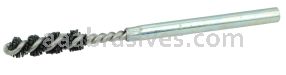 Weiler 22604 Burr-Rx 8MM-Dia Power Tube Brush .026/120 CG Crimped Fill 1" Brush Length 3-1/2" Overall Length