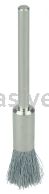 Weiler 26101 3/16" Miniature Wire End Brush .003" Steel Fill 3/32" Stem