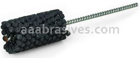 Weiler 34200 CrossFlex Standard Duty Bore Brush 1-1/4 Diameter 240 SC Grit