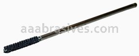 Weiler 34300 CrossFlex Standard Duty Bore Brush 3/16 Diameter 180 SC with Collet