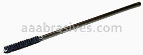 Weiler 34314 CrossFlex Standard Duty Bore Brush 6mm Diameter 320 SC with Collet
