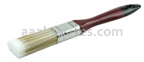 Weiler 40058 1" Varnish Brush Poly/Nylon Fill 2-1/4" Trim Length Red Foam Handle