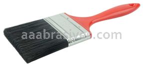 Weiler 40140 Vortec Pro 3" Disposable Chip & Oil Brush Black Synthetic 1-3/4" Trim Length Plastic Handle