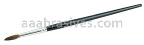 Weiler 41010 5/32" Lacquering Brush Camel Hair 11/16" Trim Length Round Handle