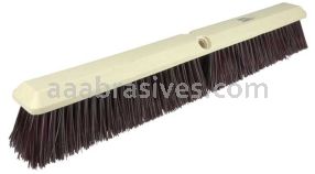 Weiler 42167 18" Perma-Sweep Floor Brush Maroon Polypropylene Fill