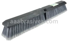 Weiler 42352 24" Green Works Sweep Fine Grey Fill with Foam Block