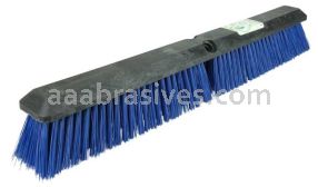Weiler 42353 24" Green Works Sweep Medium Blue Fill with Foam Block
