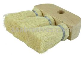 Weiler 44010 6-1/4" 3-Knot Roof Brush White Tampico Fill
