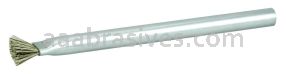 Weiler 44097 1/2" Stylus Brush Stiff Grey Horsehair Fill