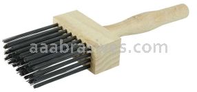 Weiler 44451 Wire Duster .012 Steel Fill 4 x 8 Rows