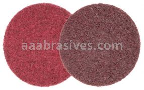 Weiler 51513 4-1/2" Non-Woven Surface Conditioning Disc Hook & Loop AO - Medium