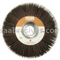Weiler 53286 6" x 1" Tiger Coated Abrasive Flap Wheel 1" Arbor Hole 60 AO