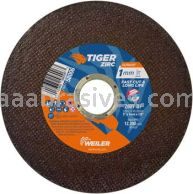 Weiler 58006 5" x 1 mm TIGER ZIRC ULTRACUT Type 1 Z60T 7/8" AH