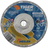 Weiler 58066 4-1/2" x 3/32" TIGER Mechanized Pipeline Z30T Type 27 5/8"-11 Nut