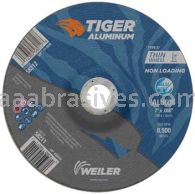 Weiler 58211 7" x .060" TIGER ALUMINUM Type 27 Cutting Wheel ALU60S 7/8 AH