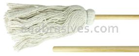 Weiler 75097 #12 One-Piece Deck Mop 9 oz. 4-Ply Cotton Industrial Grade