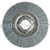 Weiler 83513 10" Crimped Filament Nylox Wheel .022/320 SC Fill 2" Arbor Hole Composite Metal Hub