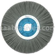 Weiler 85150 14" Crimped Filament Nylox Wheel .022/320 SC Fill 5-1/4"-2" Arbor Hole