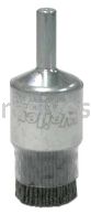 Weiler 86102 Burr-Rx 3/4" Coated-Cup End Brush .026/120 CG Crimped Fill