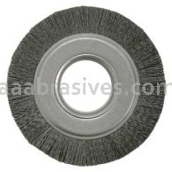 Weiler 86120 Burr-Rx 6" Crimped Filament Wheel Brush .055/80 CG Fill